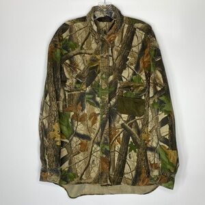 Liberty Long Sleeve Real Tree Hardwoods Button Down Shirt Size XL